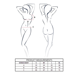 PASSION - SENSIE BODY NEGRO S-M