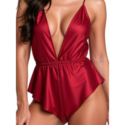 PASSION - SENSIE BODY BURGUNDY S-M