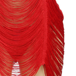 SUBBLIME - 954246 STRAPPY DRESS THONG RED S-M