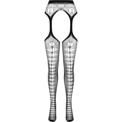 PASSION - ECO COLLECTION BODYSTOCKING ECO S008 NEGRO