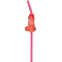 DIABLO PICANTE - BAG OF 5 NATURAL BIG PENIS STRAWS