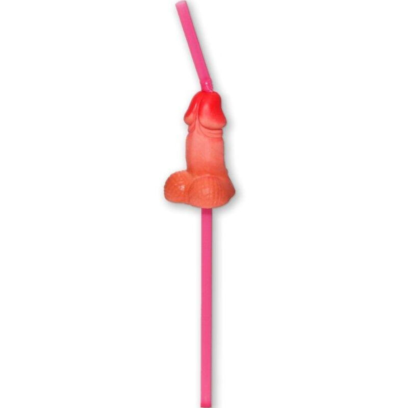 DIABLO PICANTE - BAG OF 5 NATURAL BIG PENIS STRAWS