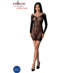 PASSION - BS101 BODYSTOCKING NEGRO TALLA ÚNICA