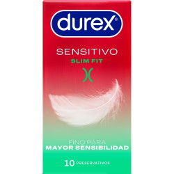 DUREX - SENSITIVO SLIM FIT 10 UNITS