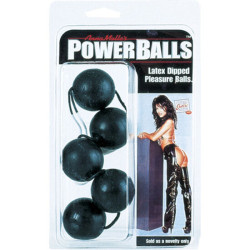 CALEXOTICS - POWER BOLAS ANAL -VAGINAL NEGRO