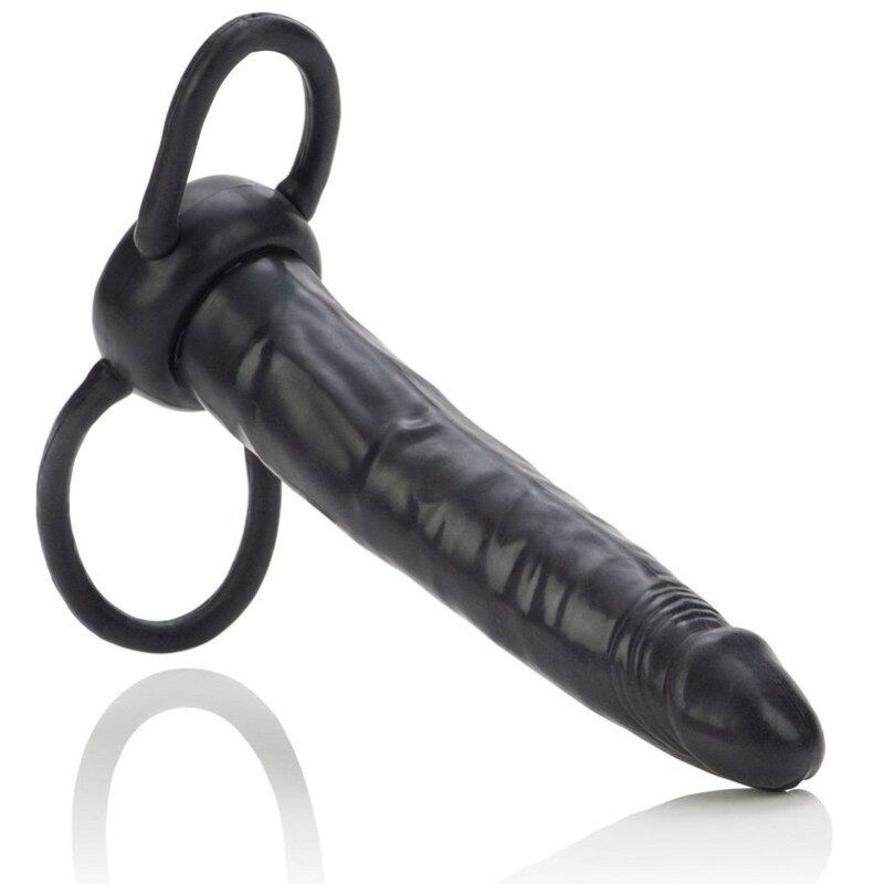 CALEXOTICS - ACCOMODATOR ARNÉS PARA DOBLE PENETRACIÓN NEGRO