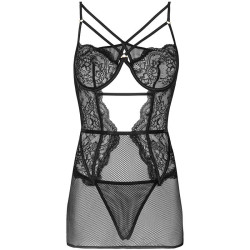 LIVCO CORSETTI FASHION - BARIRIN LC 90633 SHIRT PANTY BLACK