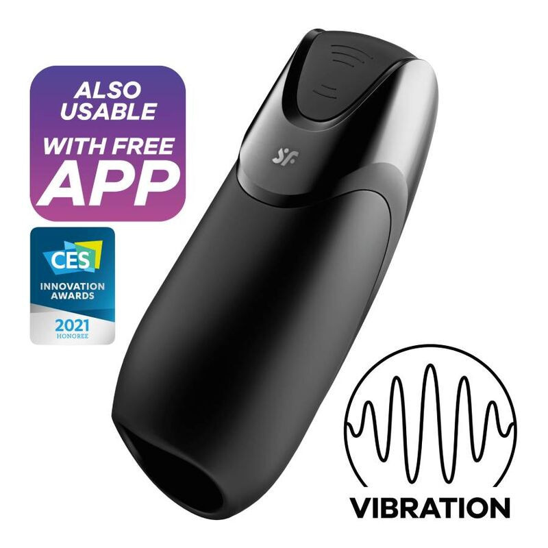 SATISFYER - MEN VIBRATION BLACK
