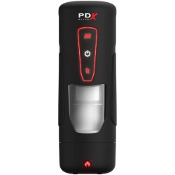 PDX ELITE - MILK ME HOTTER AUTOMATIC MASTURBATOR WITH THRUSTING AND HEAT EFFECT VIBRATION