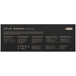 LELO - BOOMERANG DOUBLE ENDED VIBRATOR CORAL RED