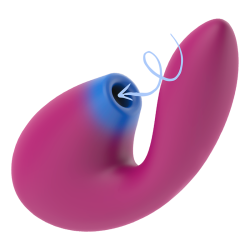 COVERME - CLITORAL SUCCIONADOR and VIBRADOR POTENTE G-SPOT RUSH