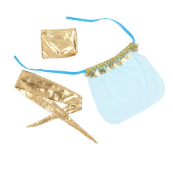 SUBBLIME - SET DE LENCERIA INDIA STYLE AZUL S-M
