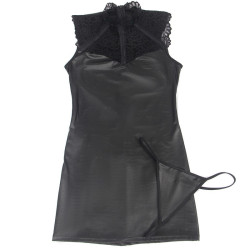 SUBBLIME - SEXY LEATHER DRESS S-M