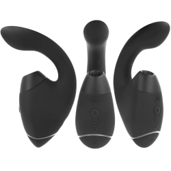 WOMANIZER - DUO NEXT DUAL CLITORAL and G-SPOT STIMULATOR BLACK