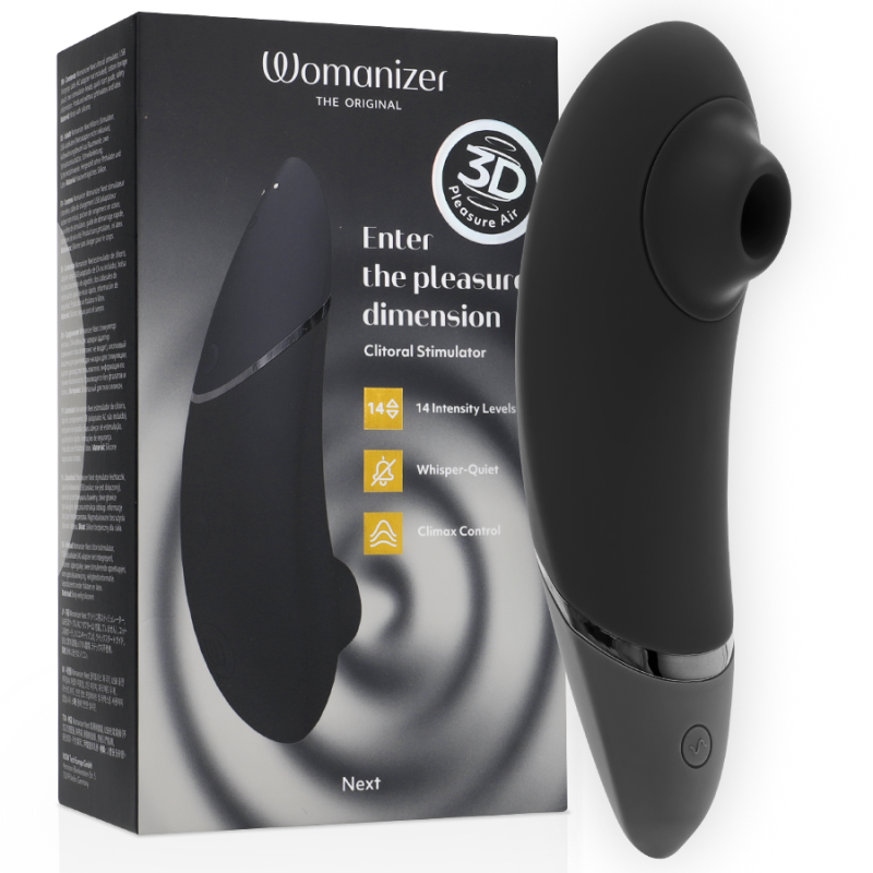 WOMANIZER - NEXT CLITORIAL STIMULATOR BLACK