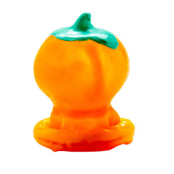 CONDOMERIE - PRESERVATIVO DECORATIVO PINTADO A MANO CALABAZA