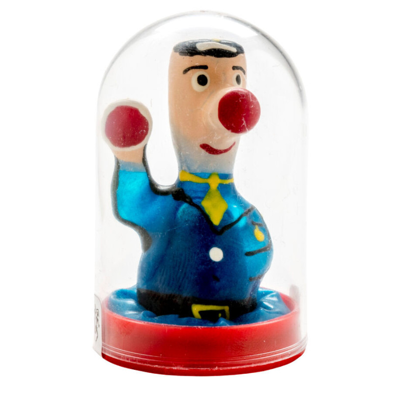 CONDOMERIE - PRESERVATIVO DECORATIVO PINTADO A MANO POLICÍA