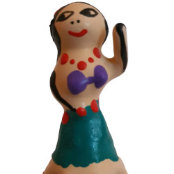 CONDOMERIE - PRESERVATIVO DECORATIVO PINTADO A MANO CHICA HULA