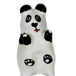 CONDOMERIE - PRESERVATIVO DECORATIVO PINTADO A MANO PANDA MODELO XL