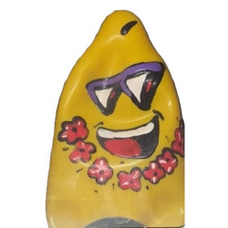 CONDOMERIE - HANDPAINTED NOVELTY CONDOMS FRIKI TIKI XL