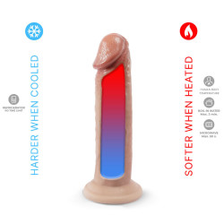 SILEXD - REALISTIC PENIS MODEL 2 PREMIUM THERMOREACTIVE SILICONE 19 CM