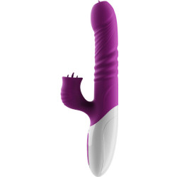 ARMONY - VIBRADOR and THRUSTING DOBLE LENGUA EFECTO CALOR VIOLETA