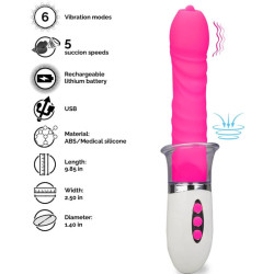 ARMONY - LIBERTY VIBRADOR and THRUSTING CON LENGUA