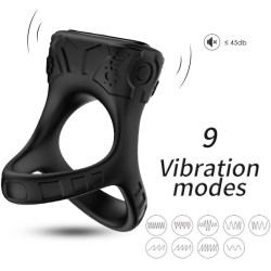 ARMONY - RING VIBRATOR and MULTIPOSITION BLACK