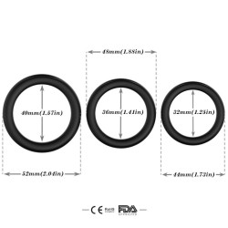 ARMONY - TRIPLE SILICONE RING LUMINOUS