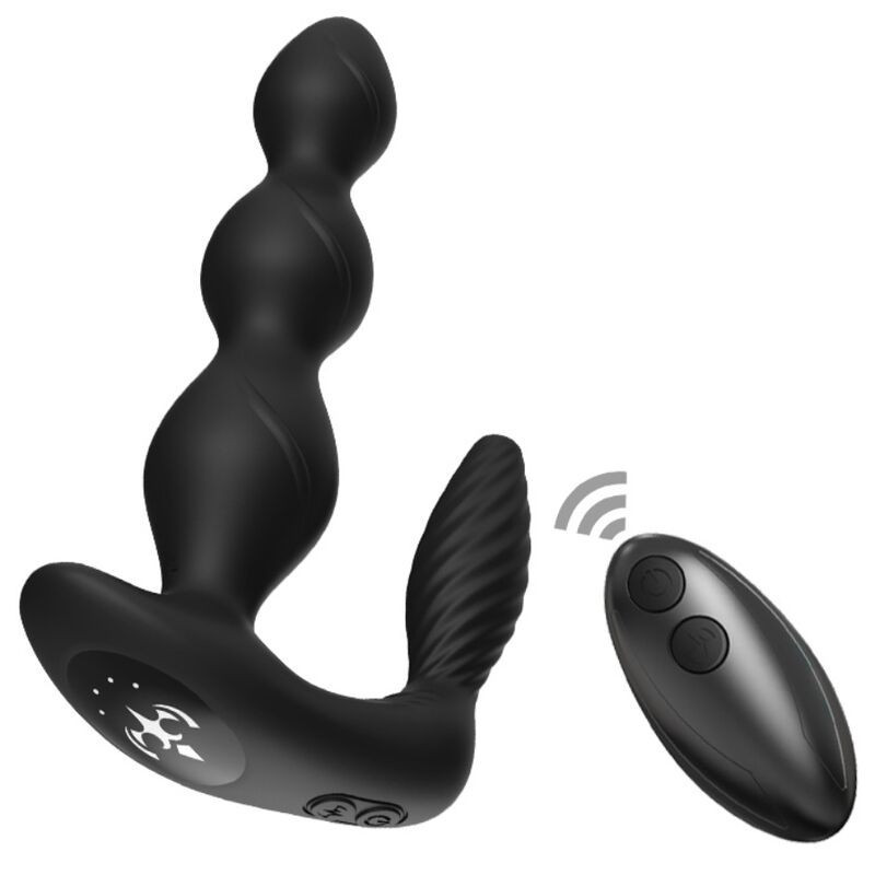 ARMONY - MANFUN VIBRATOR and STIMULATOR ANAL PLUG REMOTE CONTROL BLACK