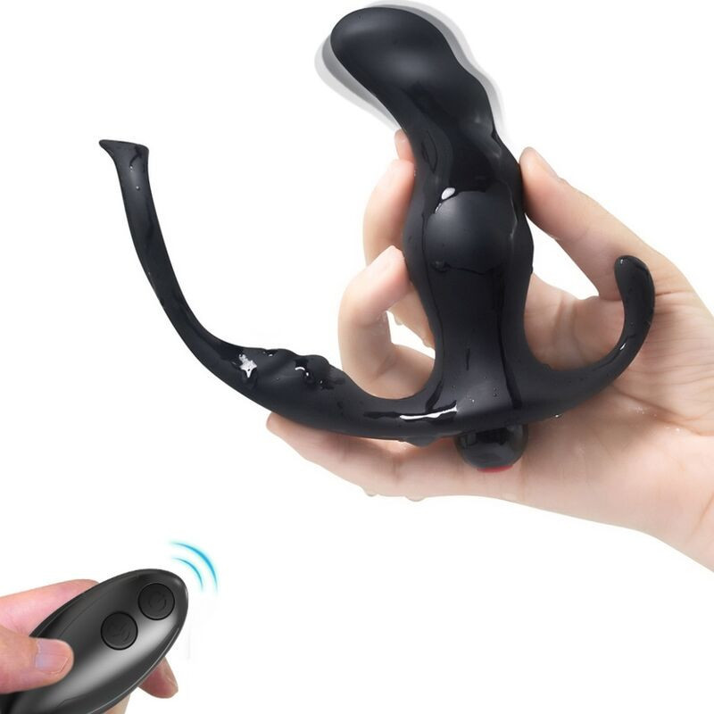 ARMONY - KNIGHT VIBRADOR ANAL PROSTATA and ANILLO CONTROL REMOTO NEGRO