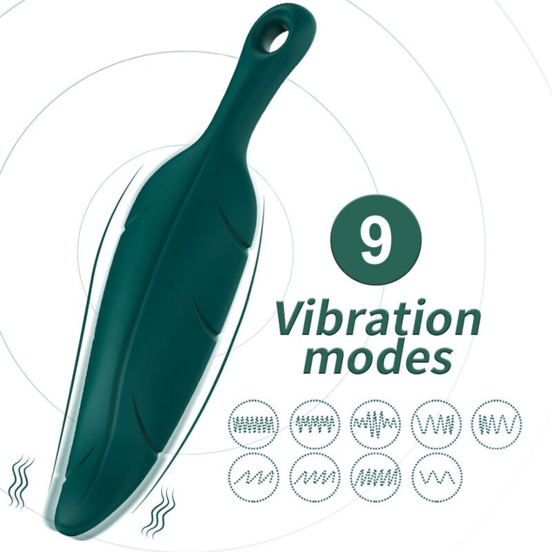 ARMONY - ESTIMULADOR and VIBRADOR HOJA VERDE