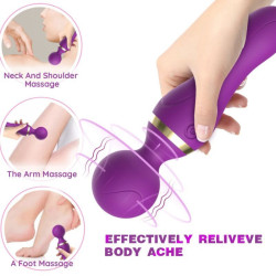ARMONY - FREEZA MASSAGER and VIBRATOR SUPER FLEXIBLE HEAD BLACK