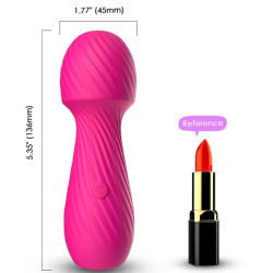 ARMONY - DAZZLE MASAJEADOR and VIBRADOR PEQUEÑO FUCSIA