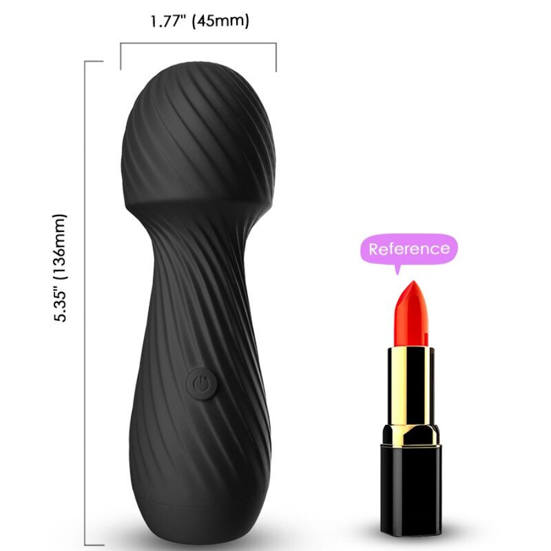 ARMONY - DAZZLE MASAJEADOR and VIBRADOR PEQUEÑO NEGRO