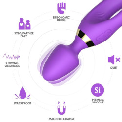 ARMONY - MASAJEADOR and VIBRADOR RABBIT VIOLETA