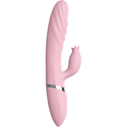 ARMONY - VIBRADOR and THRUSTING CON LENGUA EFECTO CALOR ROSA