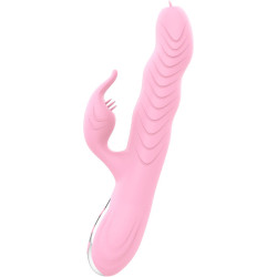 ARMONY - MARCIA VIBRATOR and THRUSTING DOUBLE TONGUE HEAT EFFECT PINK
