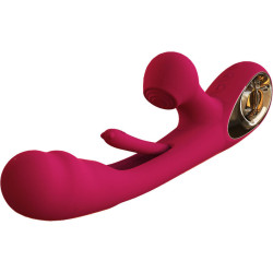 ARMONY - IMPACT SWING VIBRADOR and ESTIMULADOR DUAL MODELO 2 BURDEOS