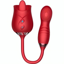 ARMONY - DELIGHT FLOWER VIBRADOR and BUMPING CON LENGUA ROJO