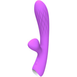 ARMONY - CHELSEA VIBRADOR and ESTIMULADOR FLEXIBLE VIOLETA
