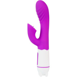 ARMONY - HAPPY VIBRATOR and STIMULATOR WITH VIOLET RECHARGEABLE TONGUE