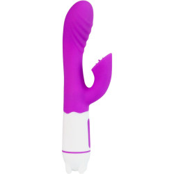 ARMONY - HAPPY VIBRATOR and STIMULATOR WITH VIOLET RECHARGEABLE TONGUE