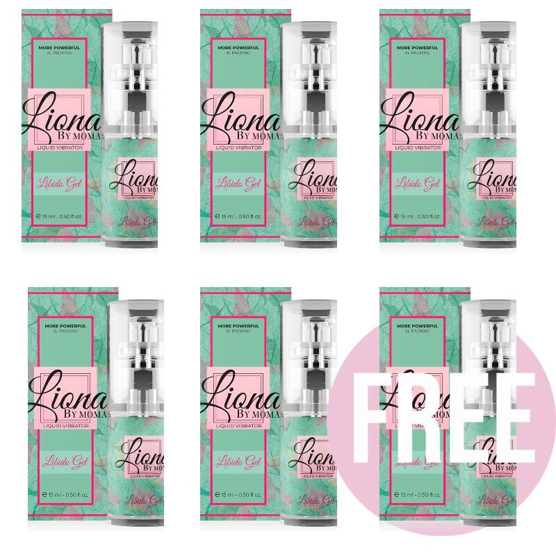 LIONA BY MOMA - VIBRADOR LIQUIDO LIBIDO GEL 15 ML 51 GRATIS