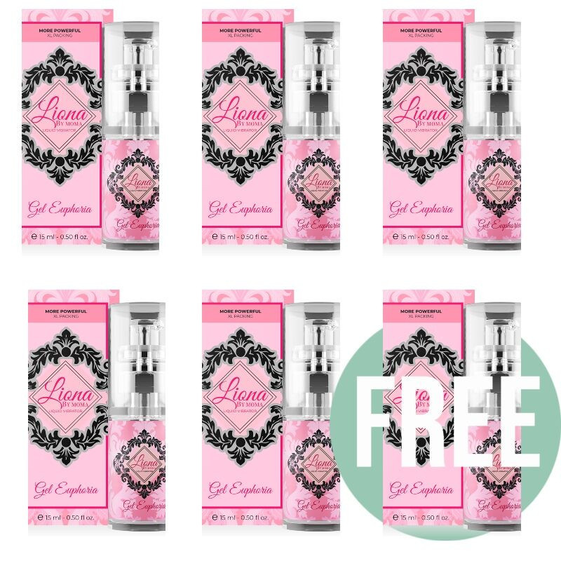 LIONA BY MOMA - LIQUID VIBRATOR EUPHORIA GEL 15 ML 51 FREE