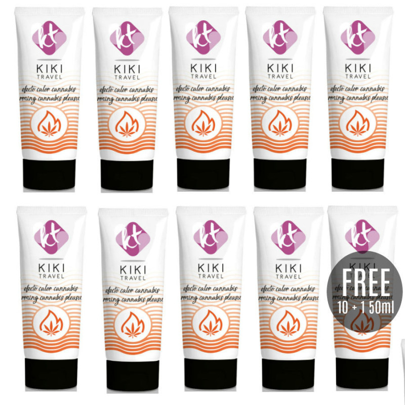 KIKÍ TRAVEL - CANNABIS WARMING EFFECT 50 ML 101 FREE