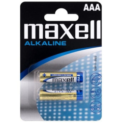 MAXELL - ALKALINE BATTERY AAA LR03 BLISTER 2
