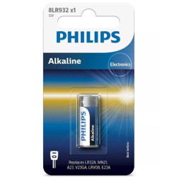 PHILIPS - ALKALINE BATTERY 12V LR23A MN21 8LR932 BLISTER1