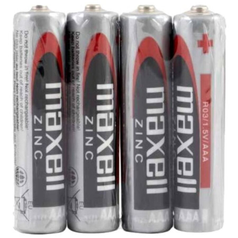 MAXELL - BATTERY SALINA MANGANESO AAA R03 RETRACTIL4