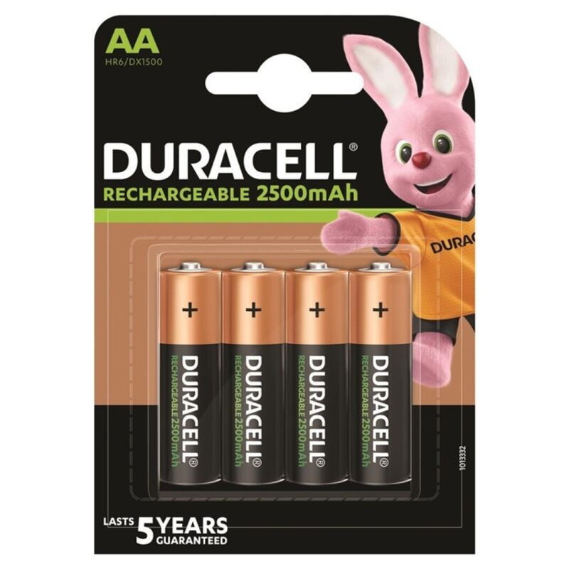 DURACELL - PILA RECARGABLE HR6 AA 2500mAh BLISTER4